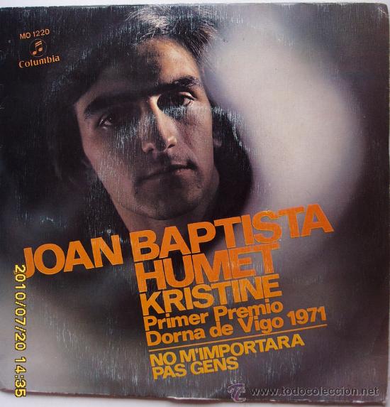 Discos de vinilo: JOAN BAPTISTA HUMET - 1972 - Foto 1