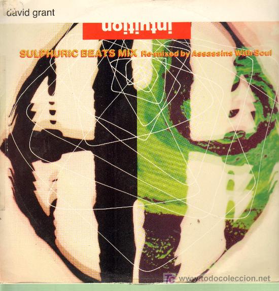 Discos de vinilo: David Grant - Intuition 88 - MaxiSingle 1988 - Foto 1