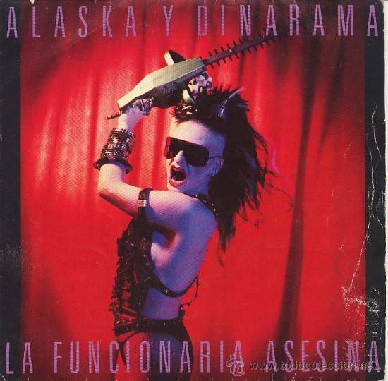 Discos de vinilo: alaska y dinarama - single la funcionaria asesina - Foto 1
