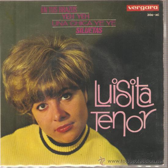 Discos de vinilo: EP LUISITA TENOR - EN TUS BRAZOS - Foto 1