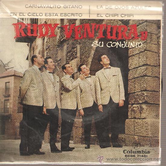 Discos de vinilo: EP  RUDY VENTURA Y SU CONJUNTO -  CARNAVALITO GITANO - Foto 1