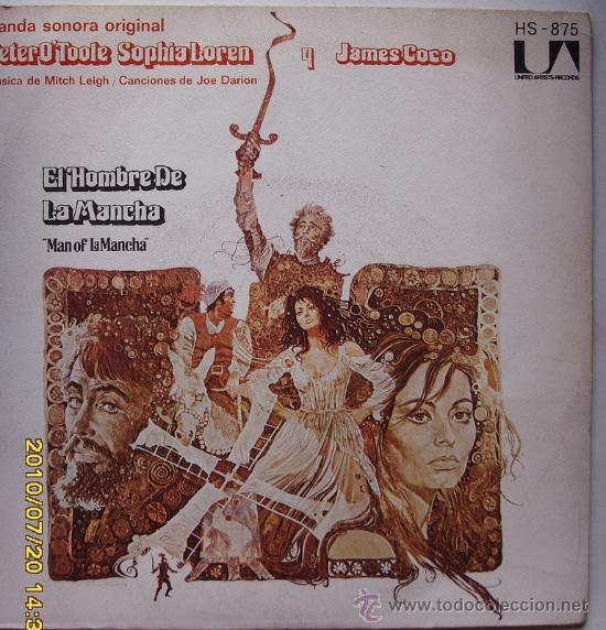Discos de vinilo: EL HOMBRE DE LA MANCHA - Foto 1