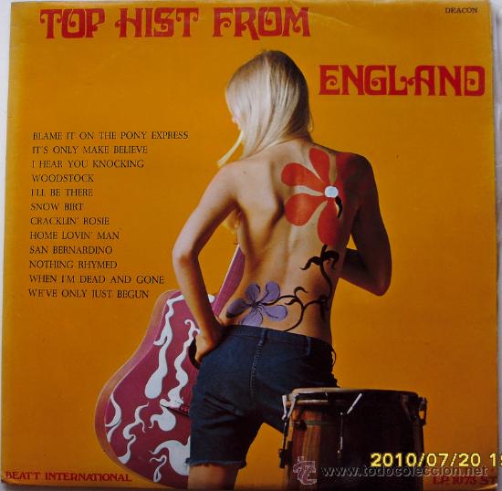 Discos de vinilo: TOP HIST FROM ENGLAND - Foto 1