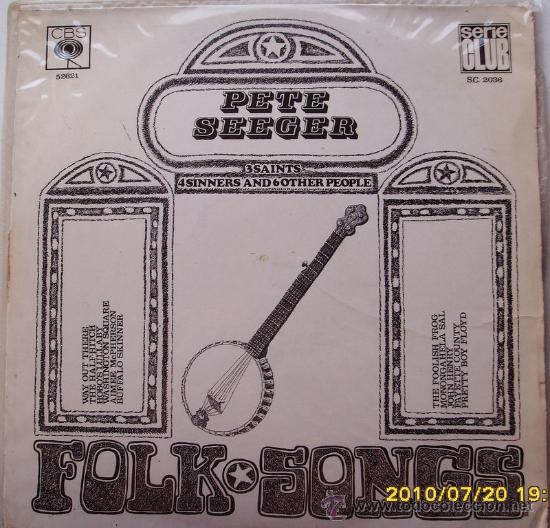 Discos de vinilo: PETE SEEGER - Foto 1