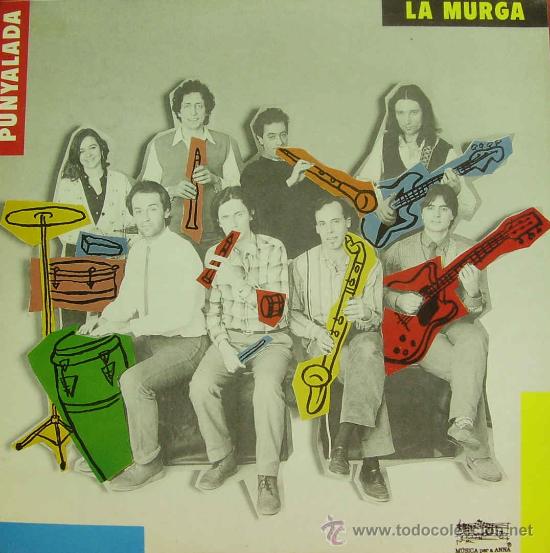 Discos de vinilo: LA MURGA-PUNYALADA LP 1985 SPAIN - Foto 1