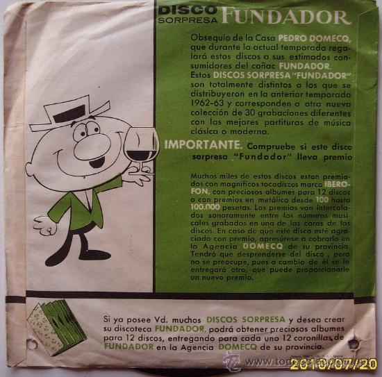 Discos de vinilo: FUNDADOR 4 DISCOS - Foto 2