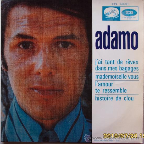 Discos de vinilo: ADAMO 1968 - Foto 1