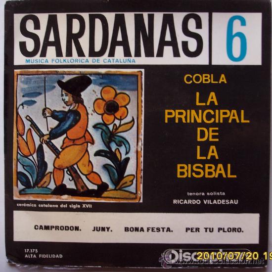 Discos de vinilo: SARDANAS 4 discos con 4 pzas. c/ u - Foto 3