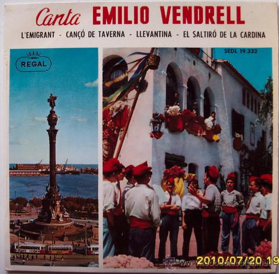 Discos de vinilo: EMILIO VENDRELL - Foto 1