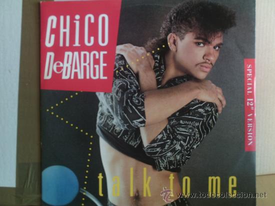 Discos de vinilo: CHICO DE BARGE ---- TALK TO ME - MAXI SINGLE - Foto 1