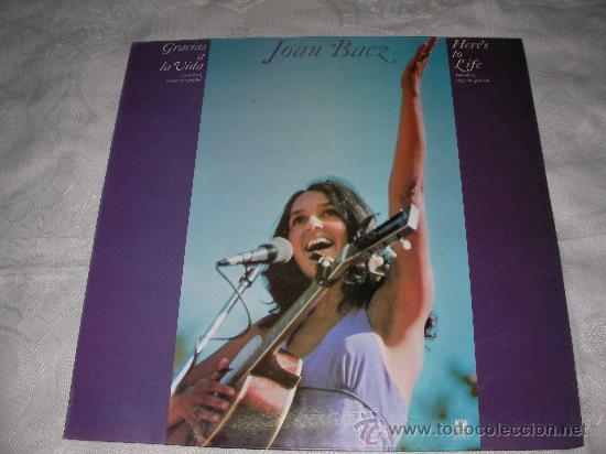 Discos de vinilo: LP JOAN BAEZ GRACIAS A LA VIDA - D7 - Foto 1