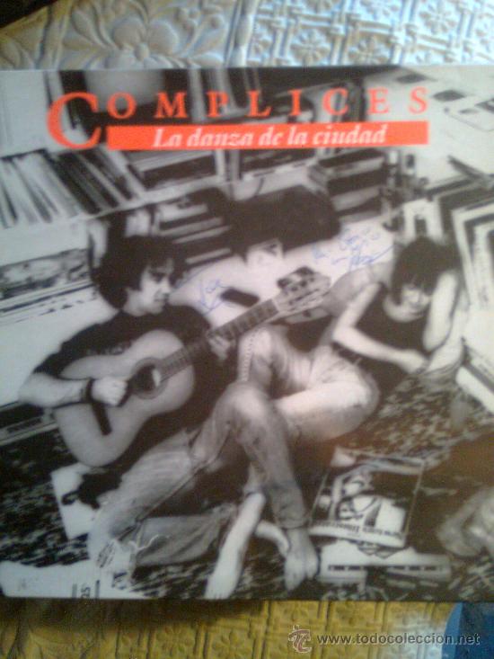 Disques de vinyle: &iexcl;Chuler&iacute;a Pop.el mismo disco firmado dos veces!-Complices-La Danza De La Ciudad(Wea,1990)-ver
