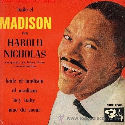 Discos de vinilo: HAROLD NICHOLAS - BAILE EL MADISON - EP, 1962 - Foto 1