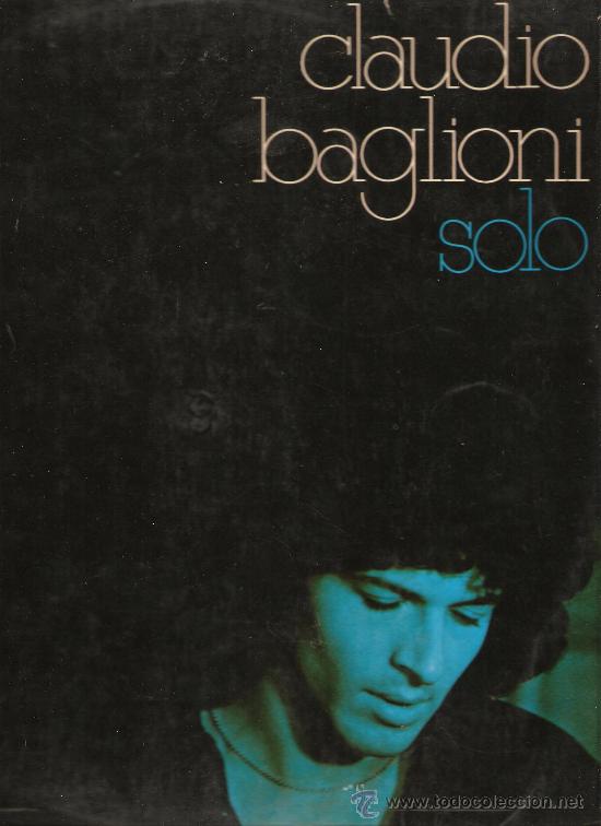 Discos de vinilo: lp CLAUDIO BAGLIONI - SOLO - Foto 1