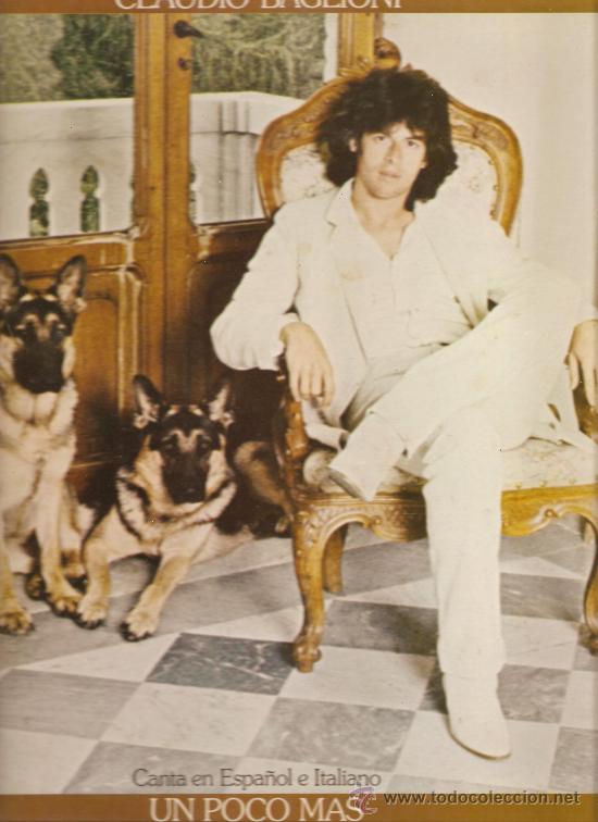 Discos de vinilo: lp CLAUDIO BAGLIONI - UN POCO MAS - Foto 1