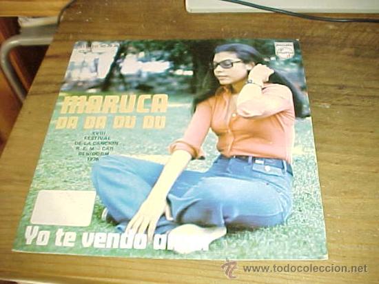 Discos de vinilo: MARUCA. DA DA, DU DU. PHILIPS 1976. DISCO PROMOCIONAL. - Foto 1