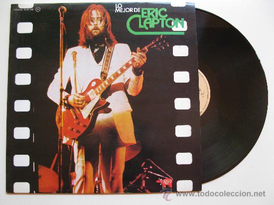 Discos de vinilo: LP - ERIC CLAPTON - LO MEJOR - POLYDOR - A&Ntilde;O 1975. - Foto 1