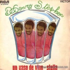 Discos de vinilo: HENRY STEPHEN - UN VASO DE VINO / STELLA - 1969. Lote 21152984
