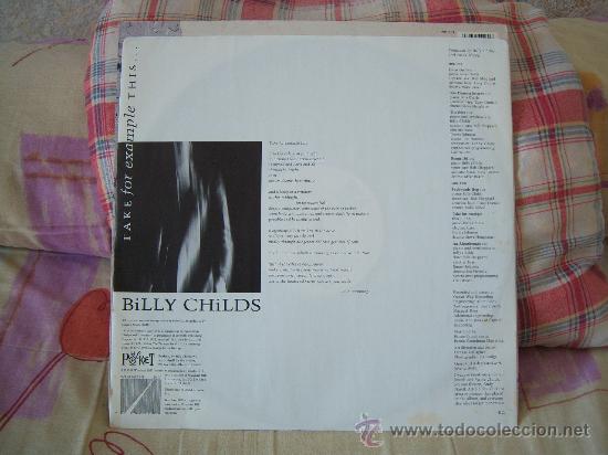 Discos de vinilo: BILLY CHILDS Take for example this... - Foto 3