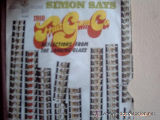 Discos de vinilo: 1910 Fruit Gum Co-single Simon says - Foto 1