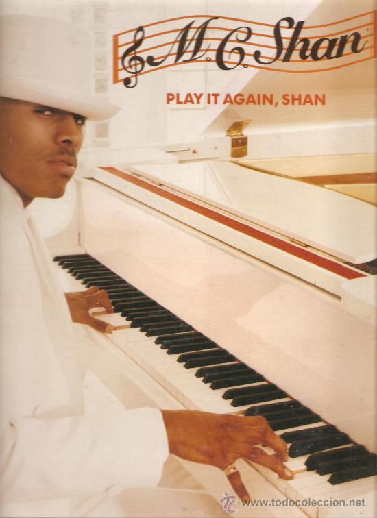 Discos de vinilo: LP M.C. SHAN - PLAY IT AGAIN, SHAN - Foto 1