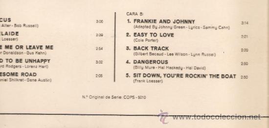 Discos de vinilo: LP EL INIMITABLE SAMMY DAVIS JR. - Foto 2