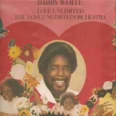 Discos de vinilo: DOBLE LP BARRY WHITE - THE LOVE UNLIMITED ORCHESTRA - THE BEST OF OUR LOVE 