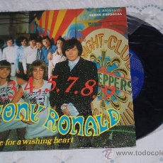 Discos de vinilo: TONY RONALD 7´SG AÑO 1969 RARITE - 6.3.4.5.7.8.9. -THEME FOR A WISHING HEART- NUEVO -