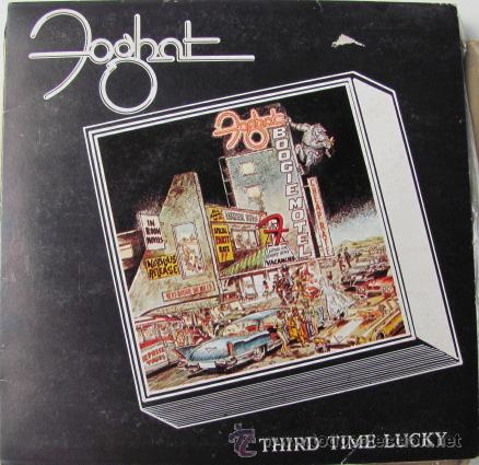 Discos de vinilo: FOGHAT - THIRD TIME LUCKY - SINGLE DE 1980 - Foto 1