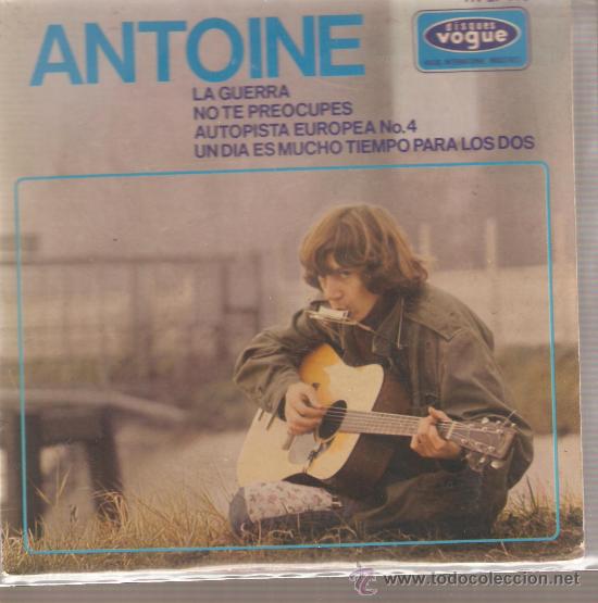 Discos de vinilo: EP ANTOINE - LA GUERRA + 3 - Foto 1