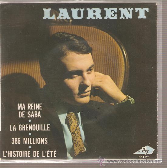 Discos de vinilo: EP LAURENT - MA REINE DE SABA + 3 - Foto 1
