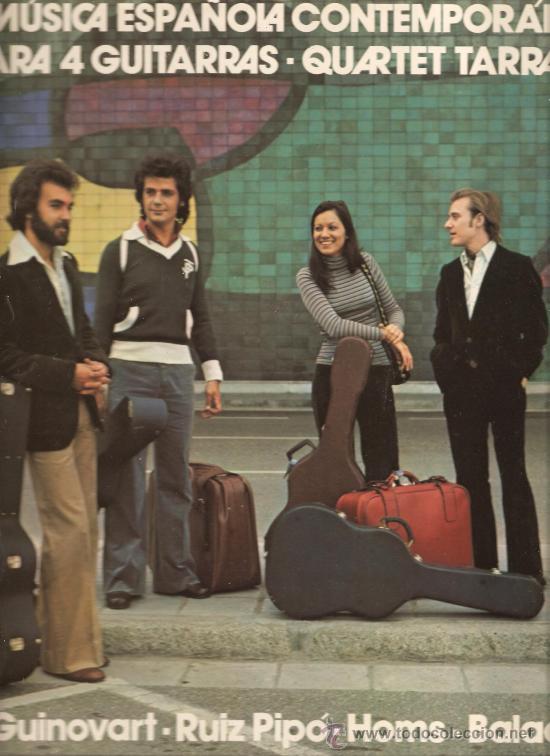 Discos de vinil: LP QUARTET TARRAGO : MUSICA ESPA&Ntilde;OLA CONTEMPORANEA:  GUINOVART + RUIZ PIPO + HOMS + BALADA