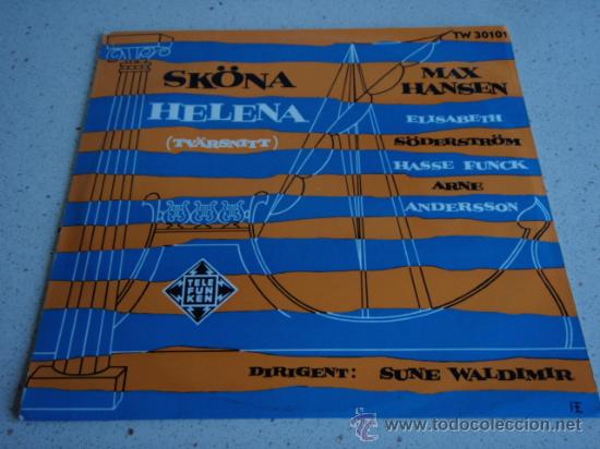 Discos de vinilo: SK&Ouml;NA HELENA MAX HANSEN, ELISABETH S&Ouml;DERSTR&Ouml;M, ARNE ANDERSSON & HASSE FUNCK dirigent SUNE WALDI - Foto 1