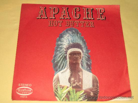 Discos de vinilo: HOT BUTTER - APACHE - 1972 - - Foto 1