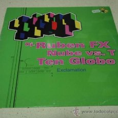 Discos de vinilo: DJ RUBEN FX-NUBE VS T-TEN GLOBO 'EXCLAMATION' (RECREATIVE - ORBIT FUL - KAR-MON BASE) 2001 BARNA