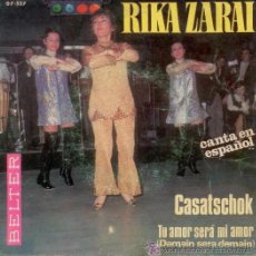 Discos de vinilo: RIKA ZARAI - CASATSCHOK - 1969