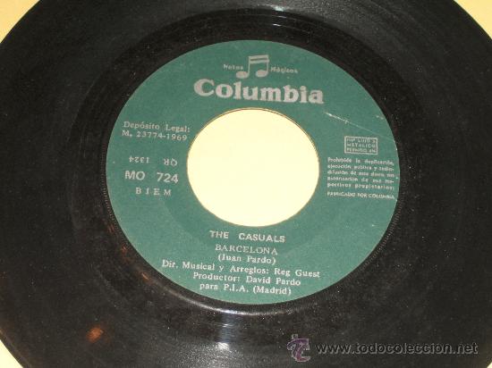 Discos de vinilo: THE CASUALS  -1969 - SOLO VINILO - Foto 1