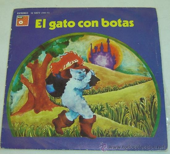 Discos de vinilo: DISCO SINGLE VINILO EL GATO CON BOTAS- BASF 1974 - Foto 1