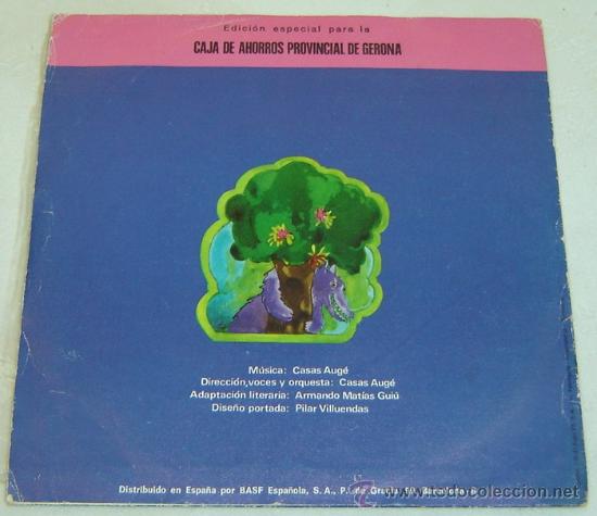 Discos de vinilo: DISCO SINGLE VINILO LA CAPERUCITA ROJA- BASF 1974 - Foto 2