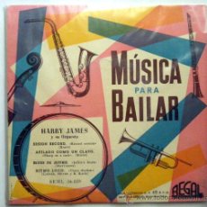 Discos de vinilo: HARRY JAMES Y SU ORQUESTA , MÚSICA PARA BAILAR. Lote 21545954
