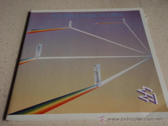 Discos de vinilo: DICK BAKKER   MULTIPLE MUSIC SCORES      DOBLE LP33     HOLANDA - Foto 1