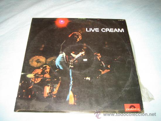 Discos de vinilo: LIVE CREAM - ORIGINAL ESPA&Ntilde;OL 1970 - ERIC CLAPTON - Foto 1
