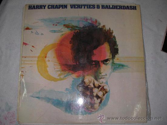 Discos de vinilo: LP HARRY CHAPIN VERITIES & BALDERDASH - Foto 1
