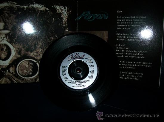 Discos de vinilo: EP POISON - STAND - NATIVE TONGUE - Foto 1