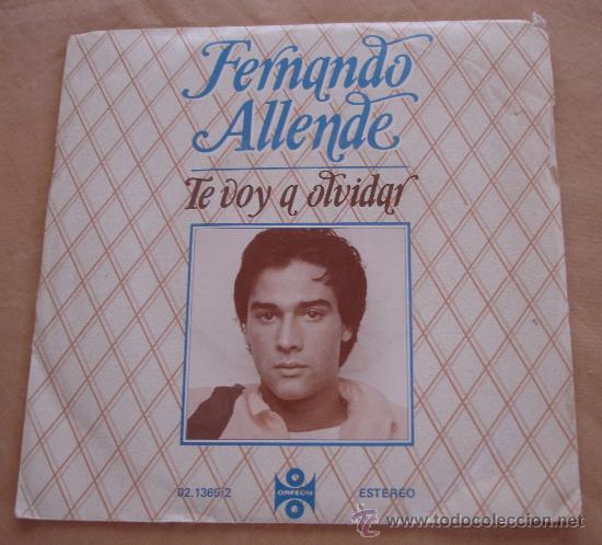 Discos de vinilo: FERNANDO ALLENDE - DILE - TE VOY A OLVIDAR. - Foto 1