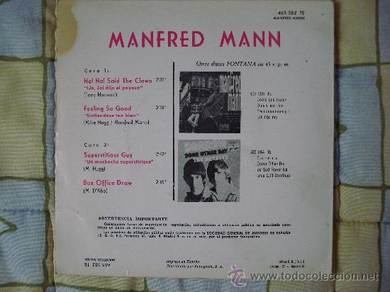 Discos de vinilo: MANFRED MANN - Foto 2