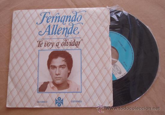 Discos de vinilo: FERNANDO ALLENDE - DILE - TE VOY A OLVIDAR. - Foto 2