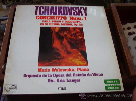 Discos de vinilo: TCHAIKOVSKY Concierto N&uacute;m. 1 - Foto 1