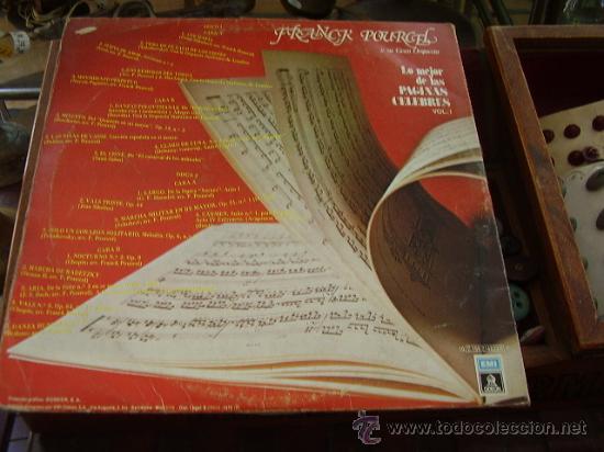 Discos de vinilo: FRANCK POURCEL y su gran orquesta - Foto 1
