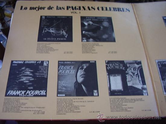 Discos de vinilo: FRANCK POURCEL y su gran orquesta - Foto 4
